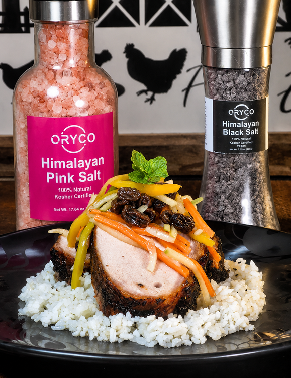 ORYCO Sweet & Savory Pork Loin Rice Bowl