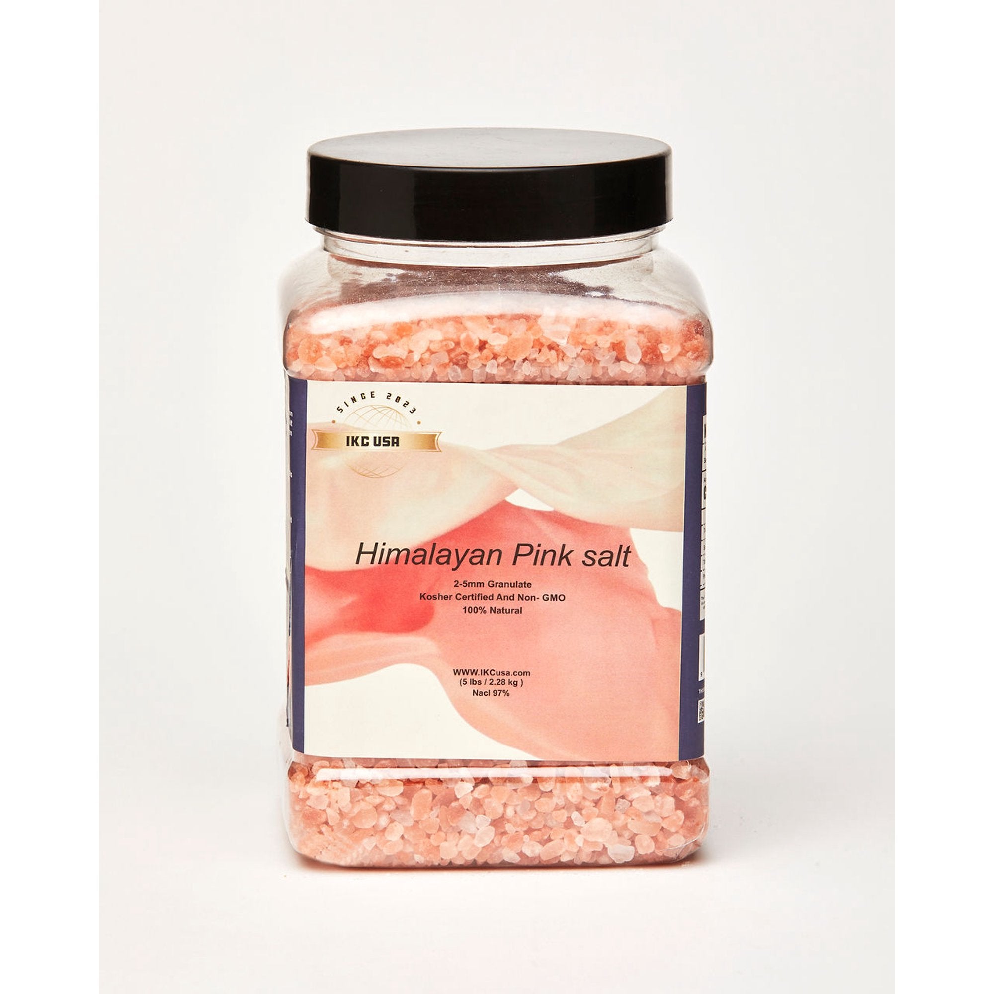 Himalayan Pink Salt Bundle – 5 lb Coarse Bag + 500g Coarse Grinder