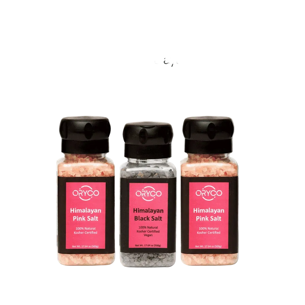 Grinder Bundle – 2 Pink + 1 Black 3 × 17.64oz