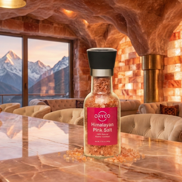 Glass Coarse Grinder Pink Salt