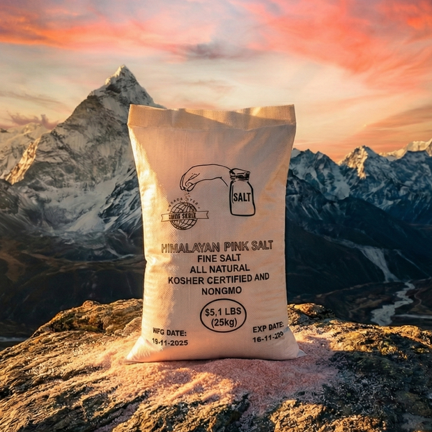 Ground Himalayan Pink Salt Bag