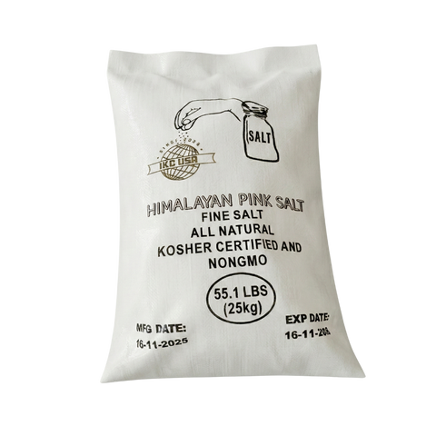 55 lb Himalayan pink salt bulk supply