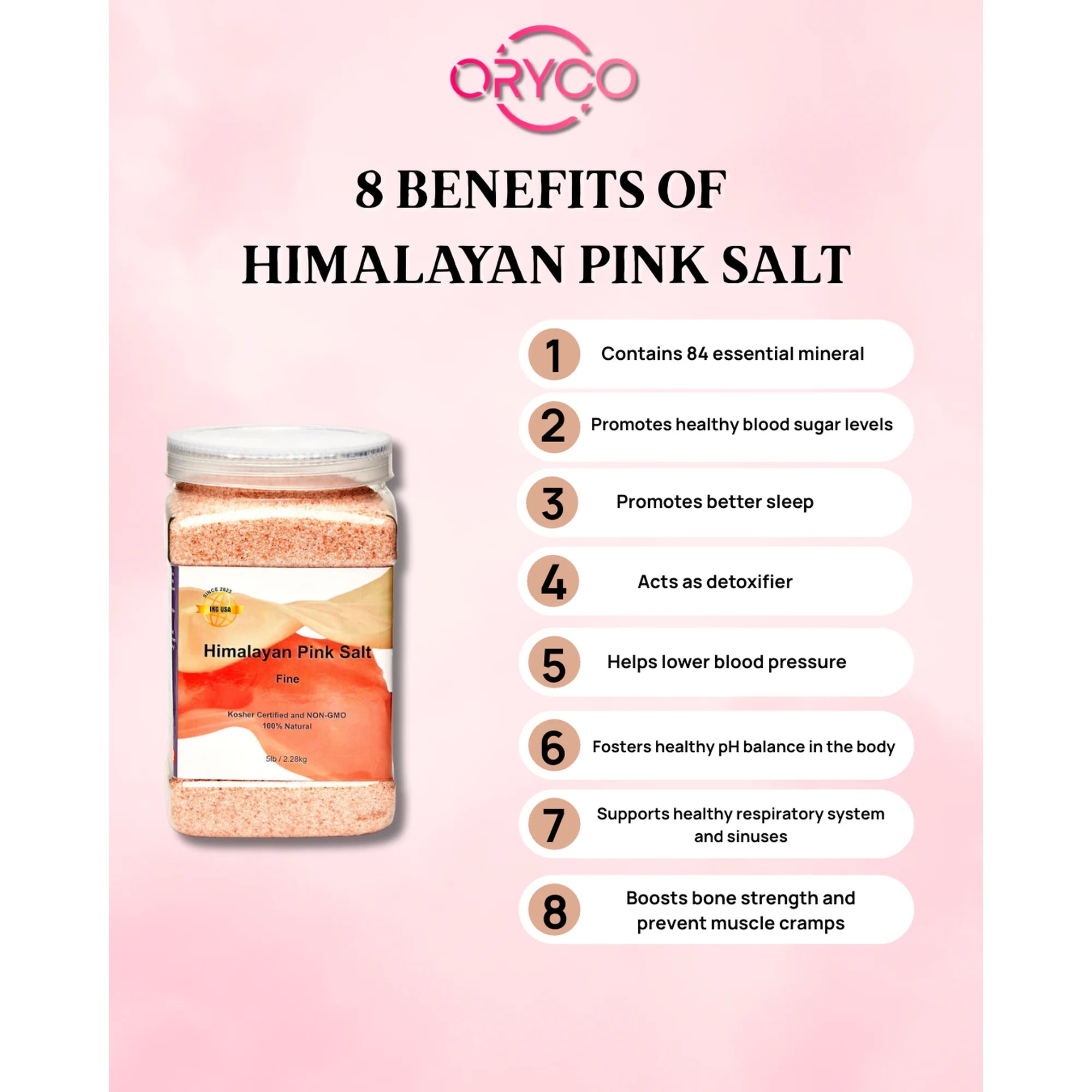 Himalayan Pink Salt Bundle – 5 lb Coarse + 5 lb Fine