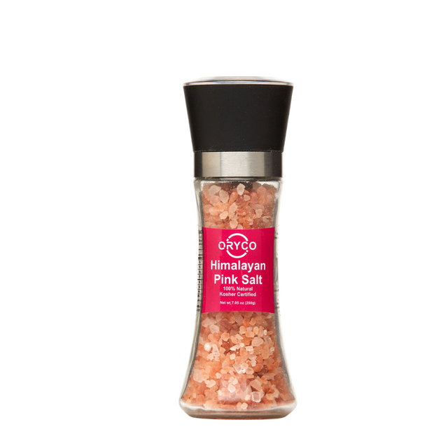 Premium Himalayan Pink Salt Grinder 200g