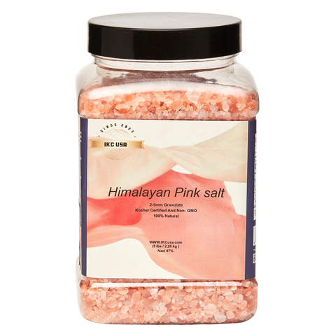 Natural Himalayan salt product display
