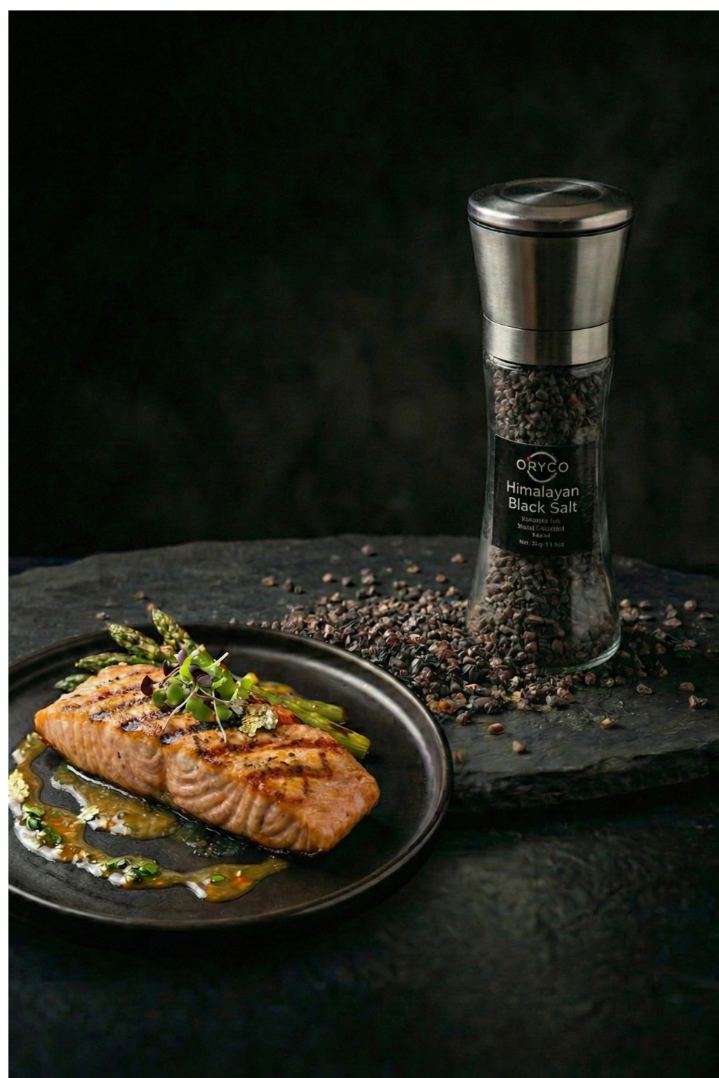 Himalayan Black Salt 200g