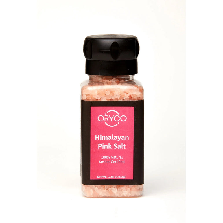 Himalayan Salt Coarse Grinder Bundle – 2 Pink + 1 Black (3 × 500g)