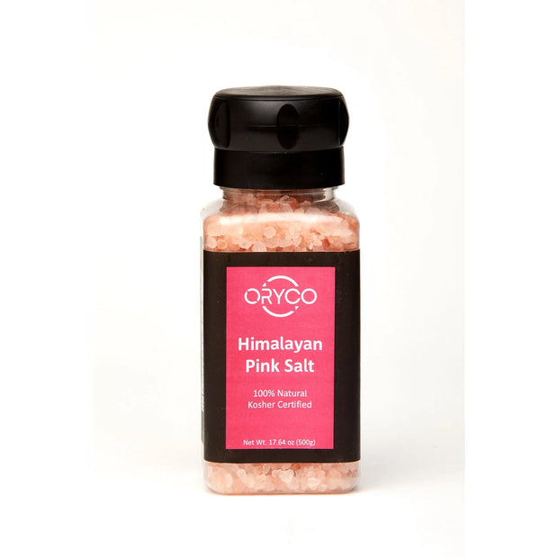 Himalayan Salt Coarse Grinder Bundle – 2 Pink + 1 Black (3 × 500g)