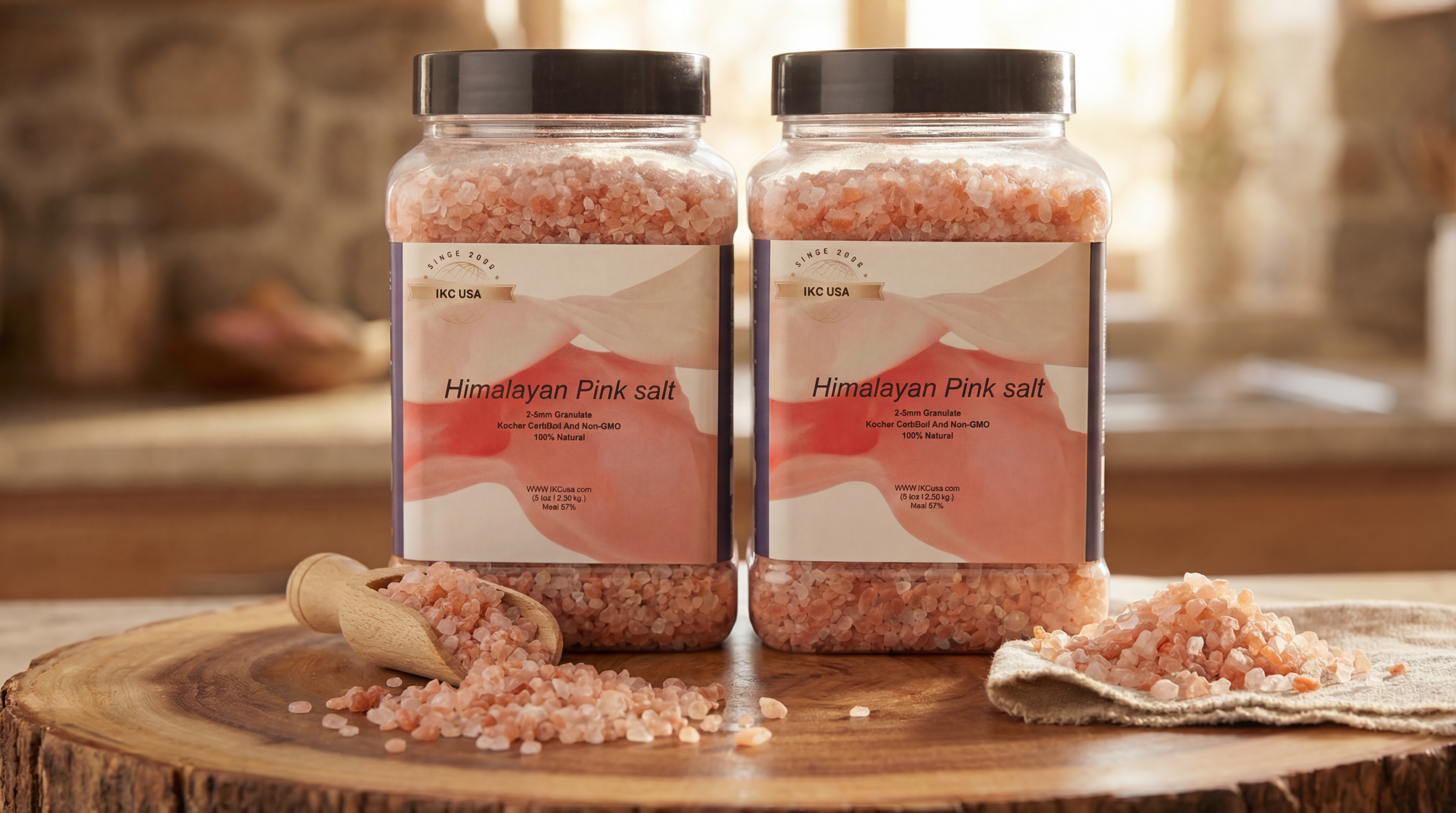 Himalayan Pink Salt – Coarse Grain (5 lb / 2.27 kg)