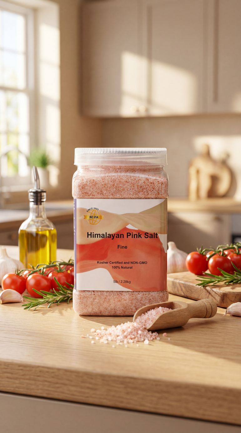 Himalayan Pink Salt – Fine Grain (5 lb / 2.27 kg)