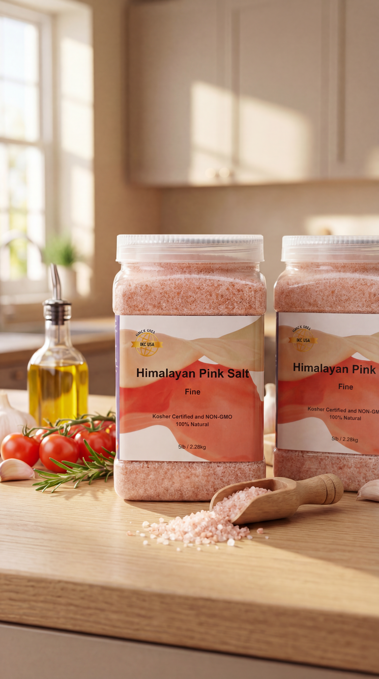 Himalayan Pink Salt – Fine Grain (5 lb / 2.27 kg)